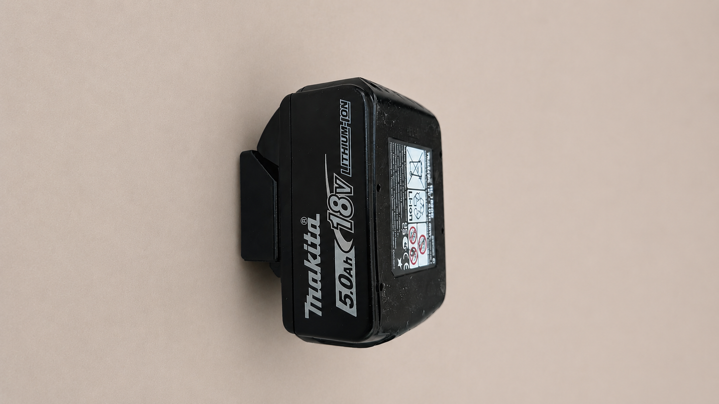 Makita 18V Battery Wall Mount