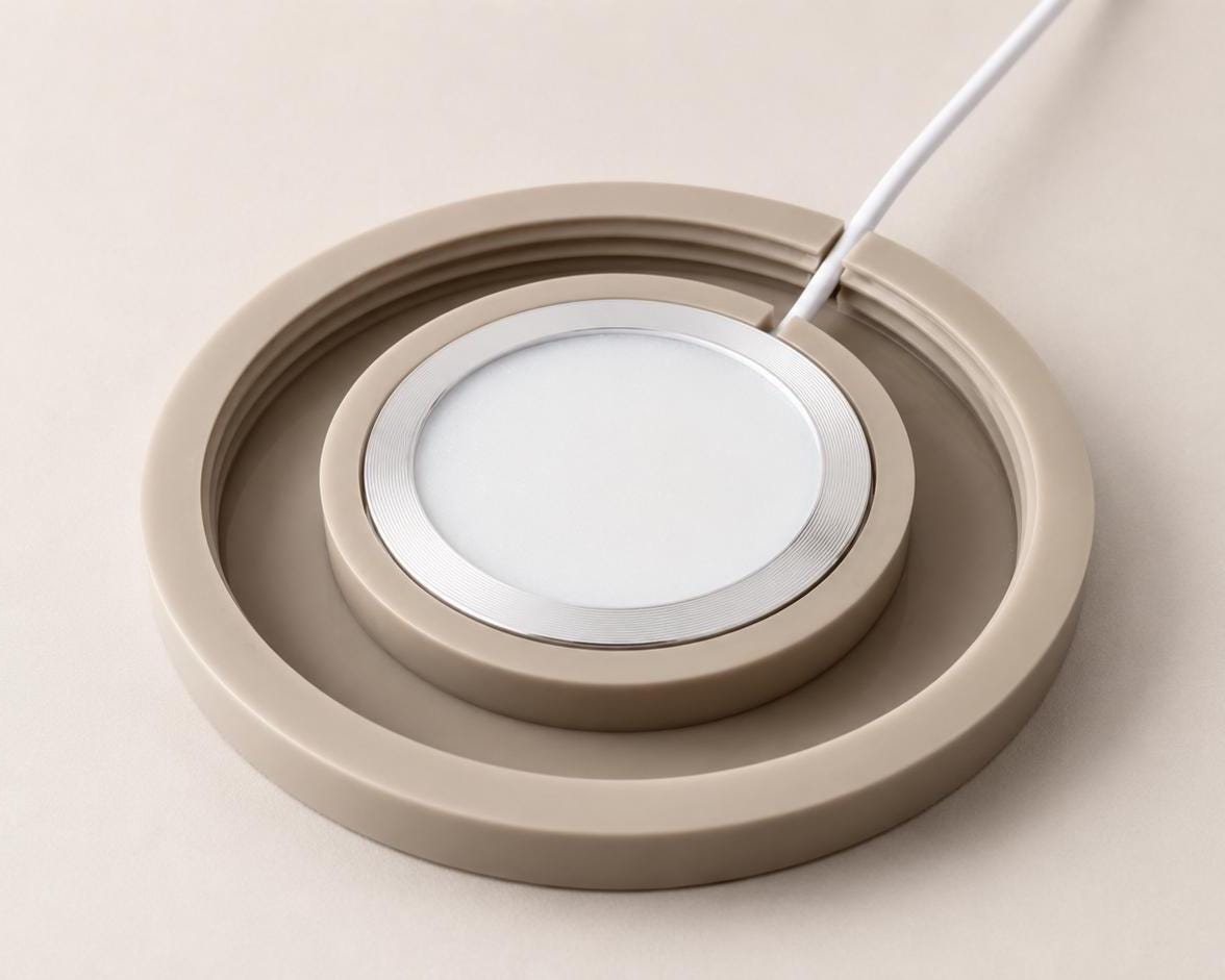 Ripple Hourglass Lamp