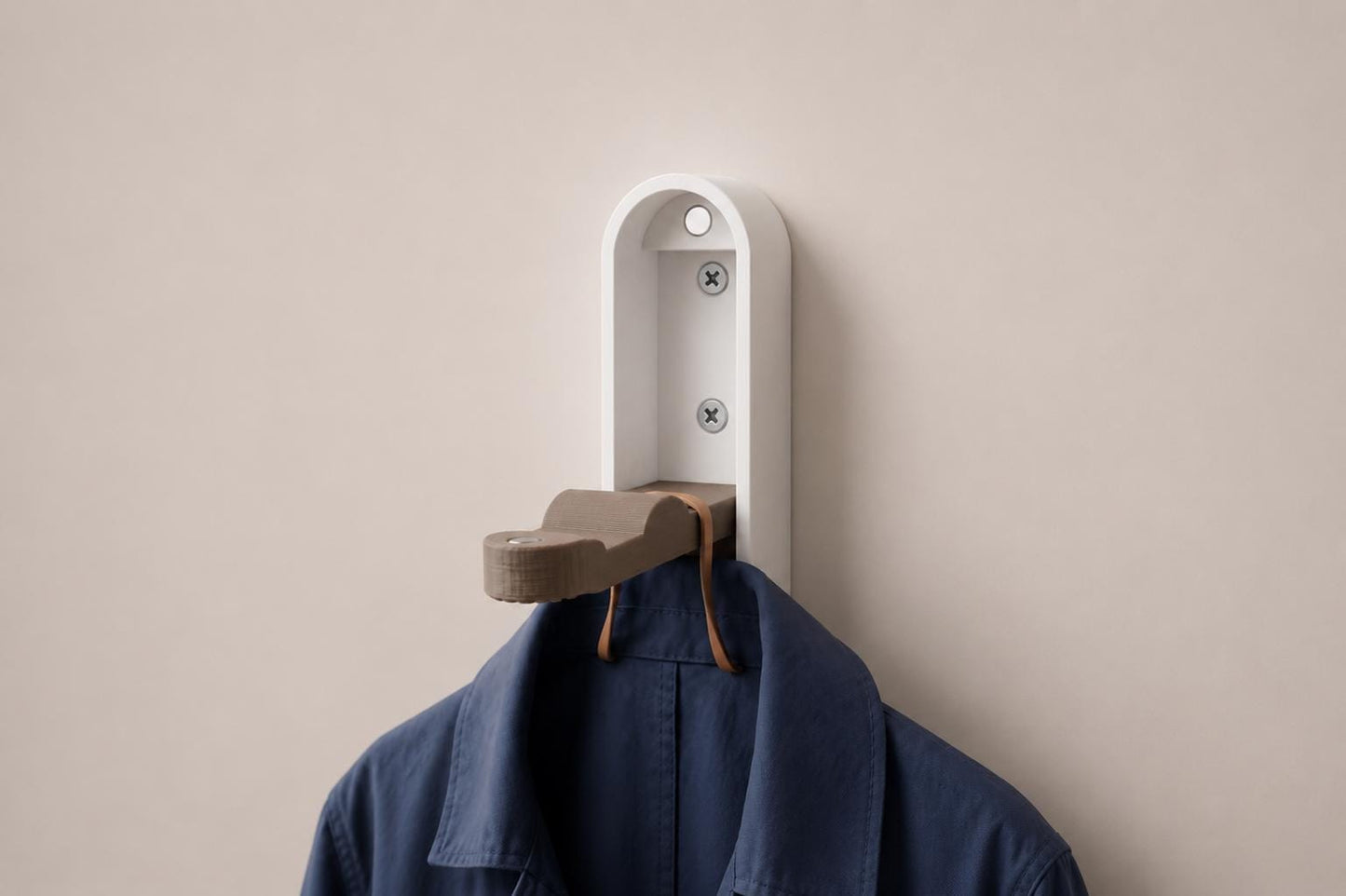 Magnetische opvouwbare muurhaak