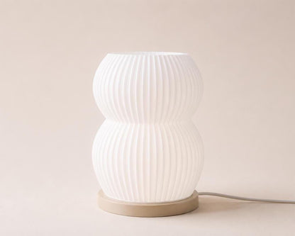 Ripple Hourglass Lamp