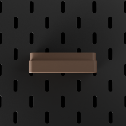 SKÅDIS SD & microSD Holder – Brown – front view