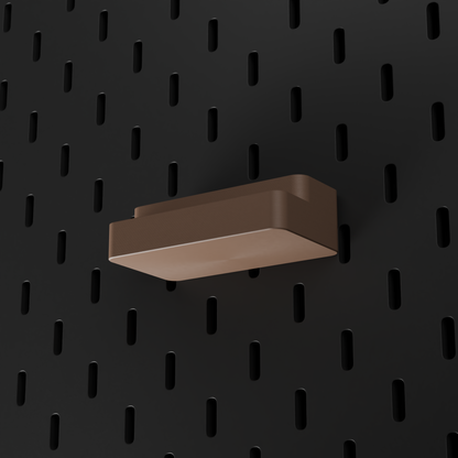 SKÅDIS SD & microSD Holder – Brown – low-angle view