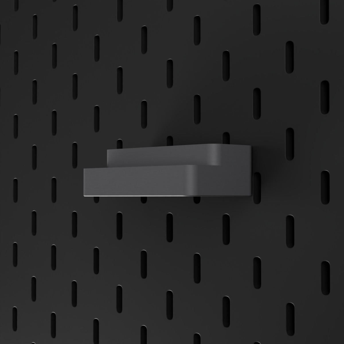 SKÅDIS SD & microSD Holder – Grey – angled right view