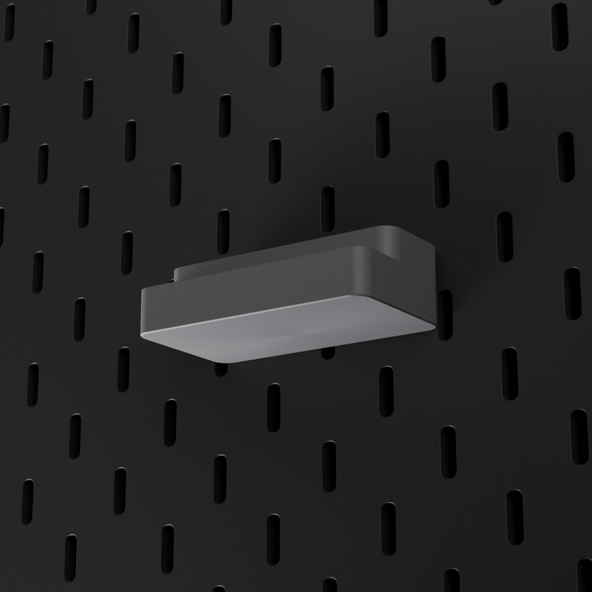 SKÅDIS SD & microSD Holder – Grey – low-angle view