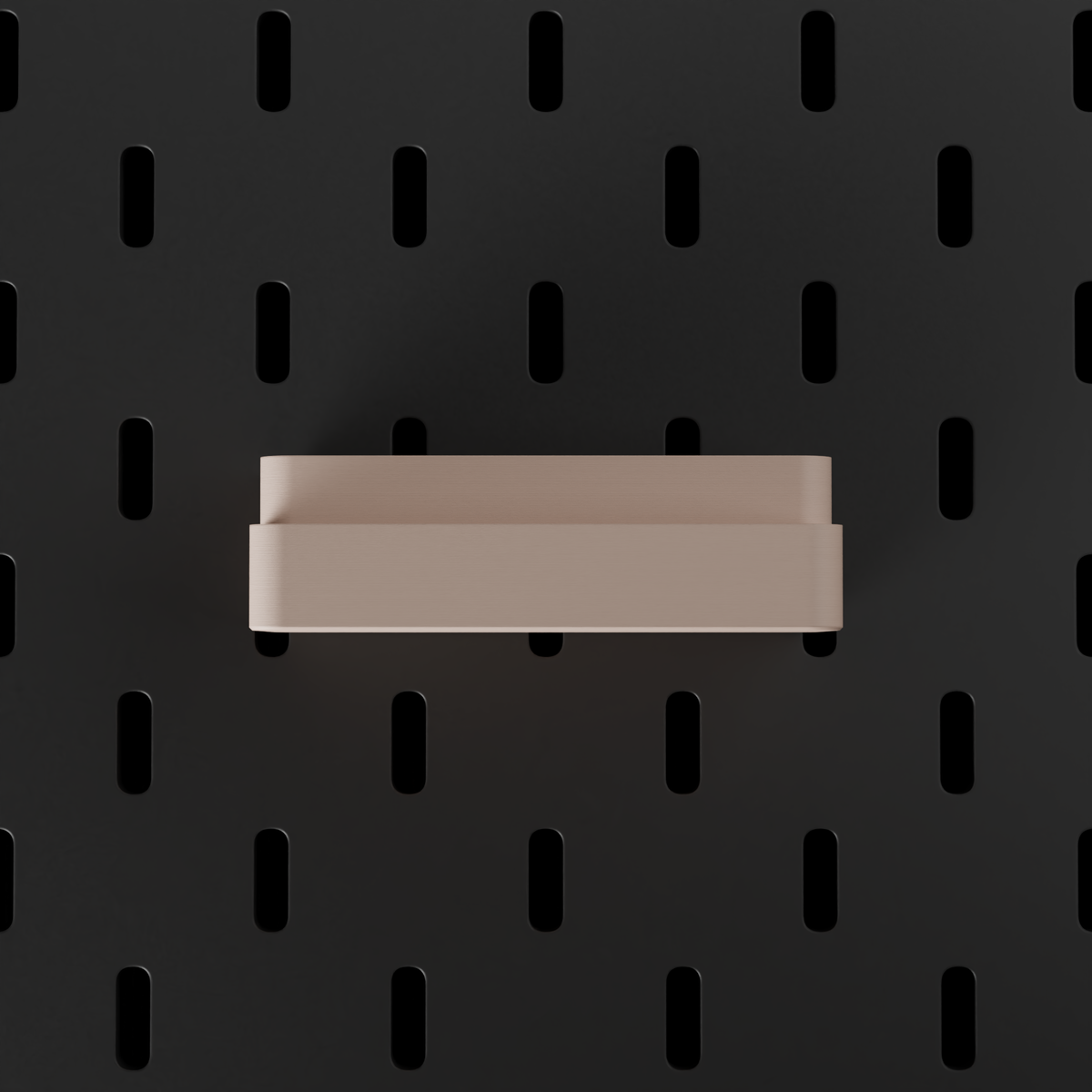 SKÅDIS SD & microSD Holder – Latte – front view