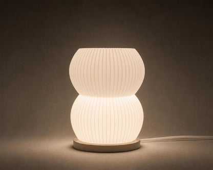 Ripple Hourglass Lamp