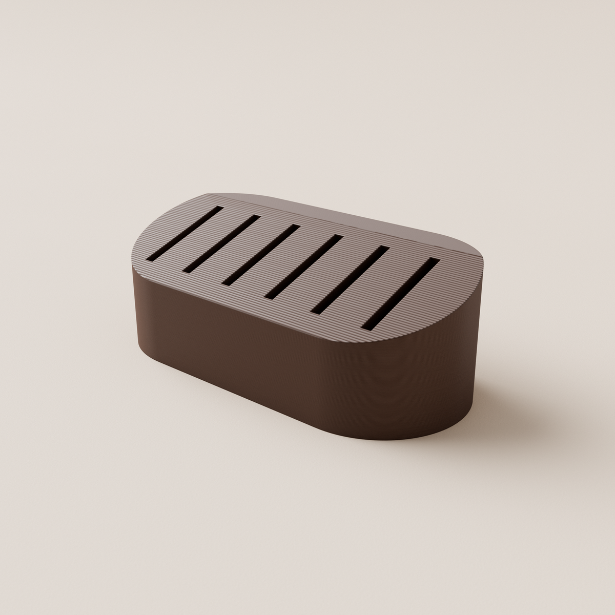 SD Card Holder – Dark Brown – hero view