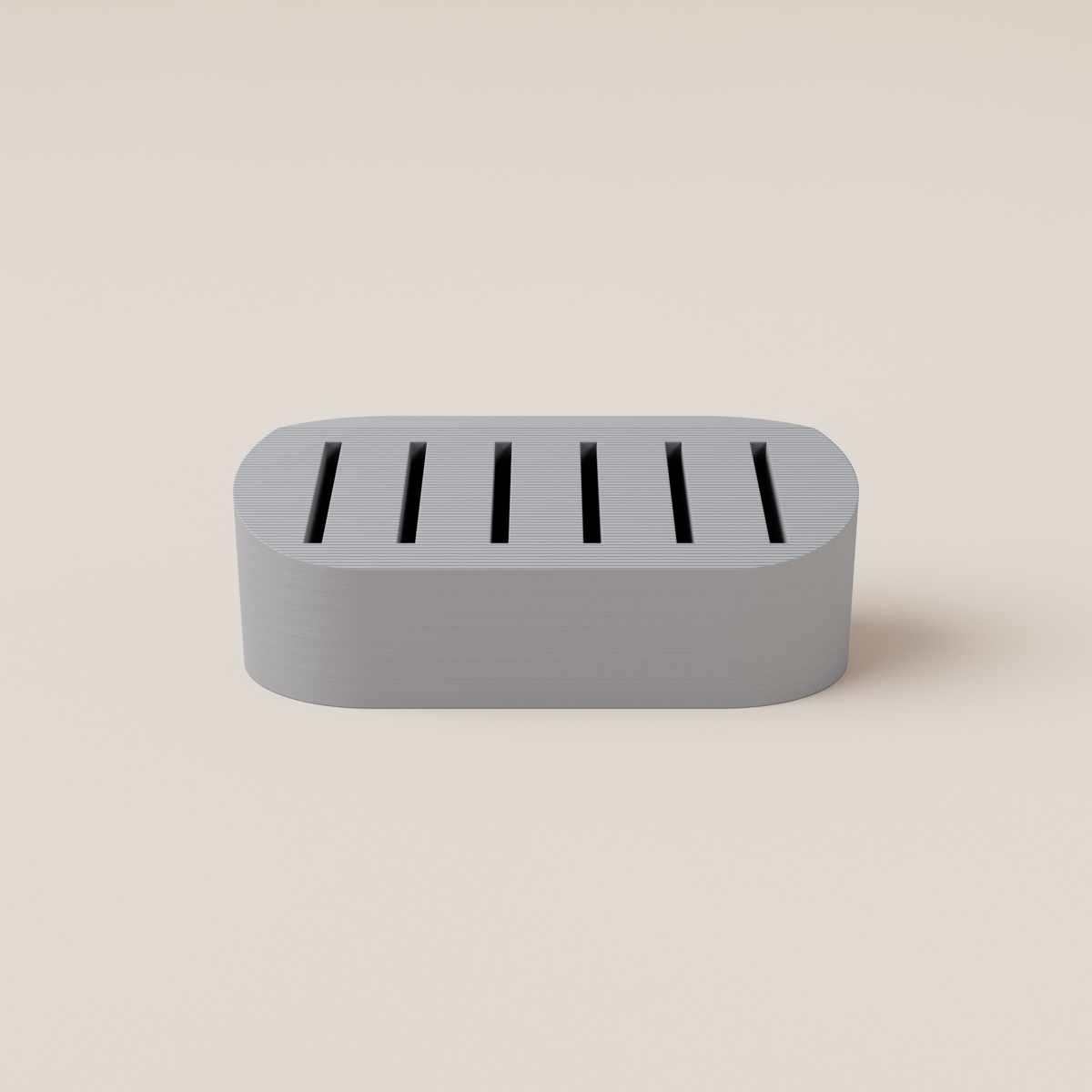 SD Card Holder – Grey – front view