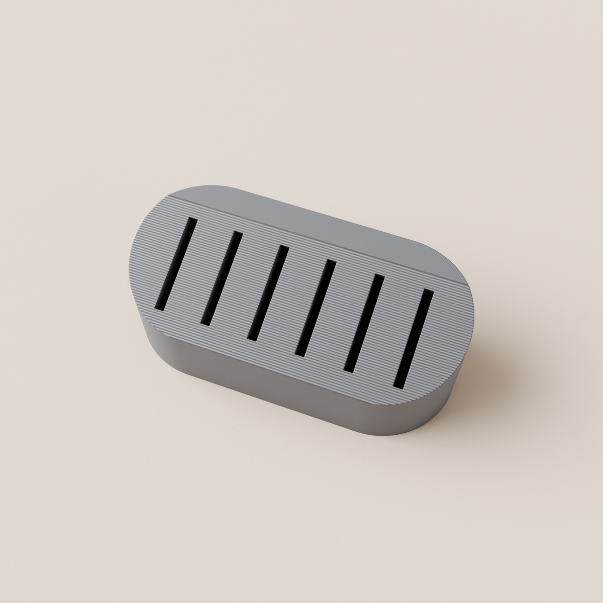 SD Card Holder – Grey – top view