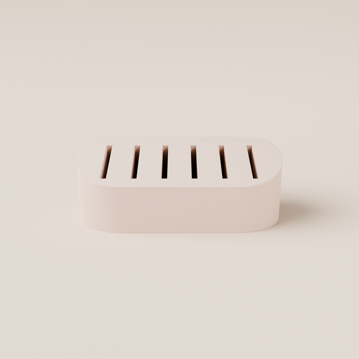 SD Card Holder – Latte – front view