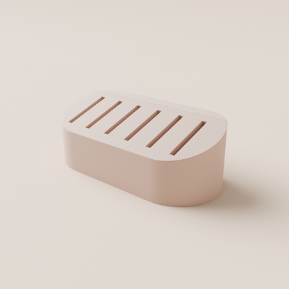 SD Card Holder – Latte – hero view