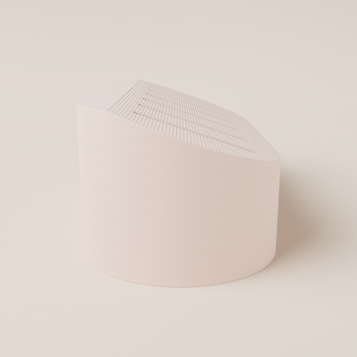 SD Card Holder – Latte – side view