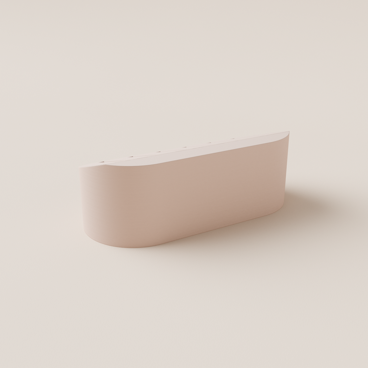 SD Card Holder – Latte – rear view