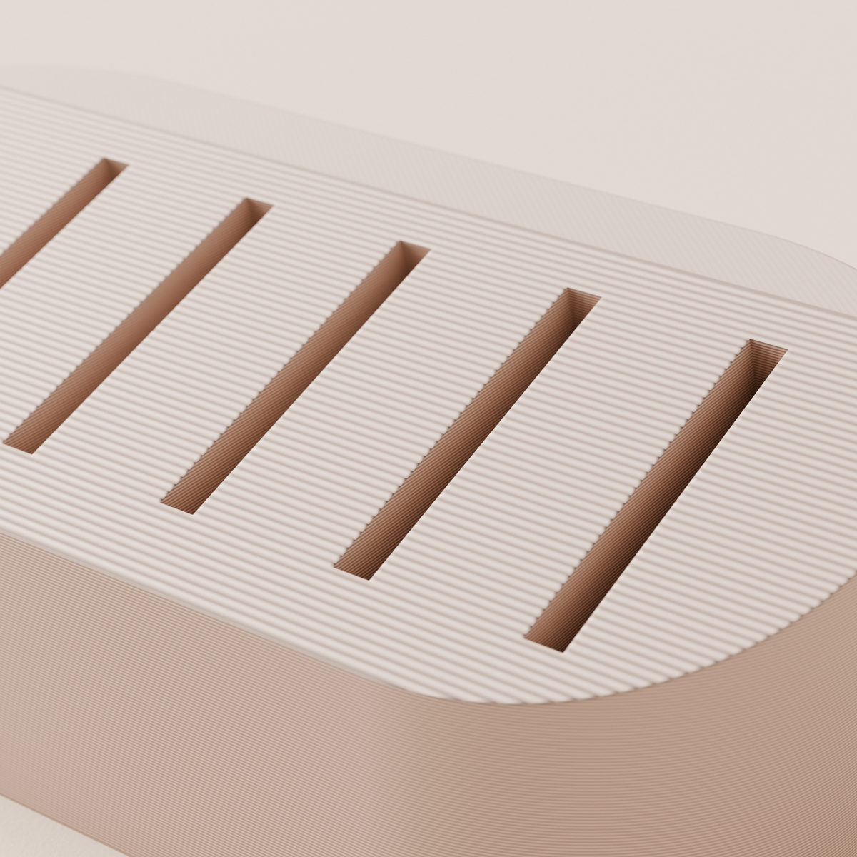 SD Card Holder – Latte – detail view