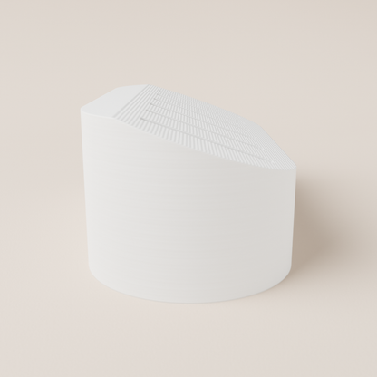 SD Card Holder – White – side view