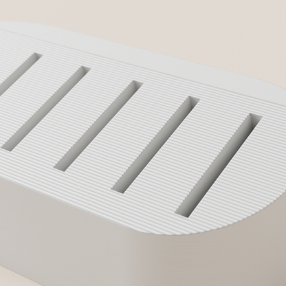 SD Card Holder – White – detail view