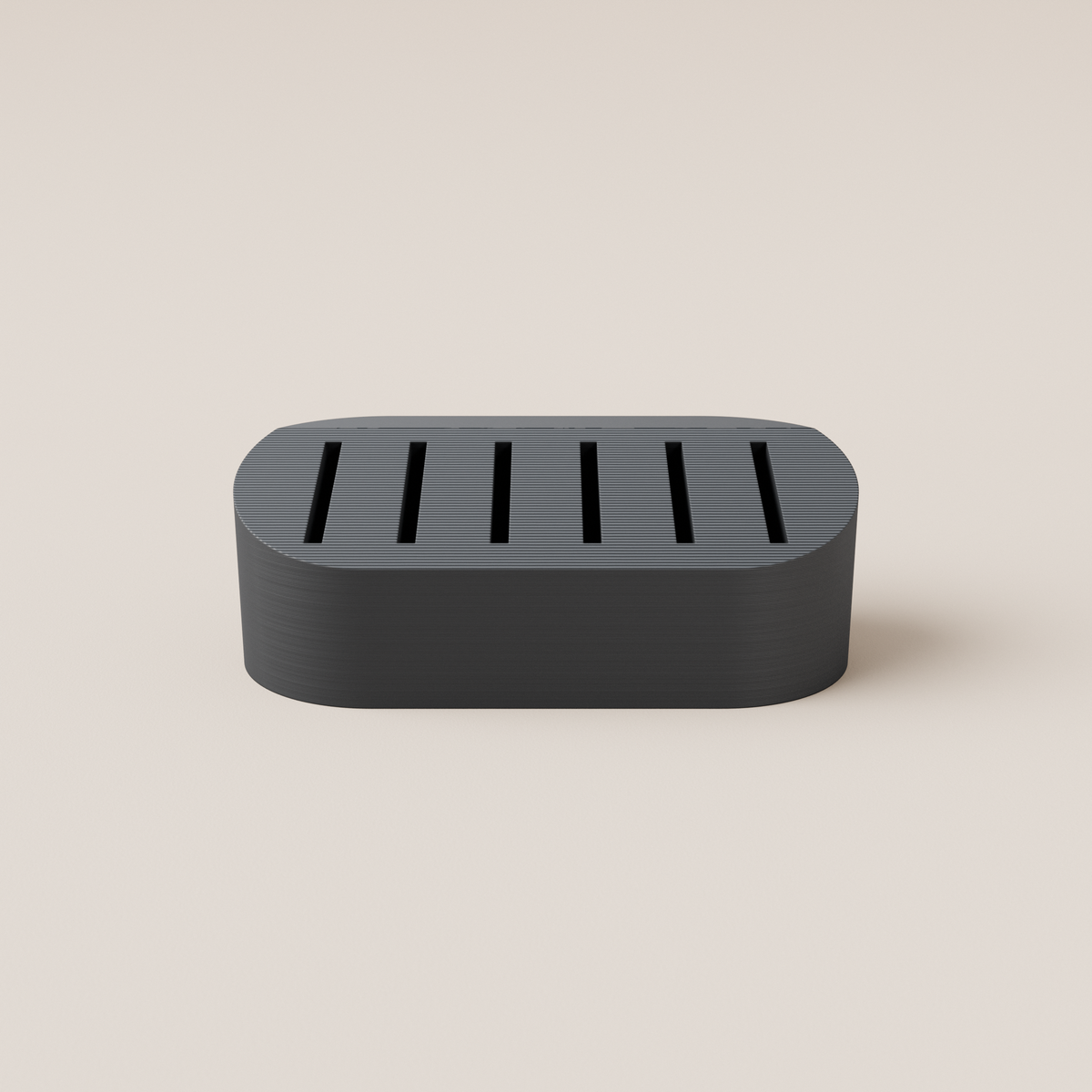 SD Card Holder – Black – front view