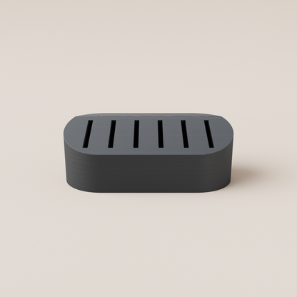 SD Card Holder – Black – front view
