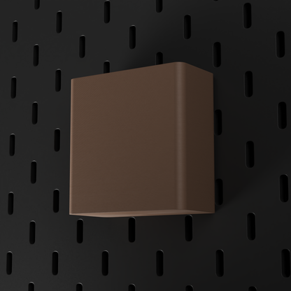 SKÅDIS Large Bin – Brown – low-angle view