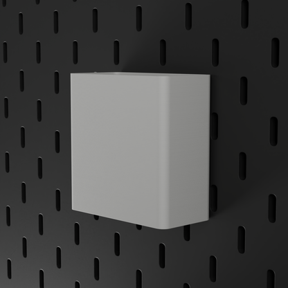 SKÅDIS Large Bin – White – angled right view