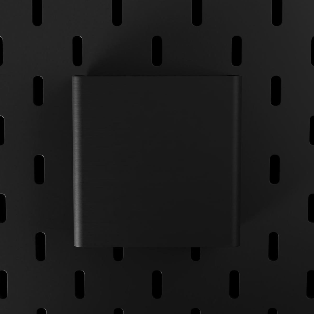 SKÅDIS Large Bin – Black – front view