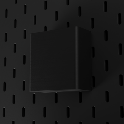 SKÅDIS Large Bin – Black – low-angle view