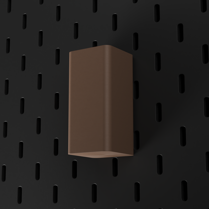 SKÅDIS Small Bin – Brown – low-angle view