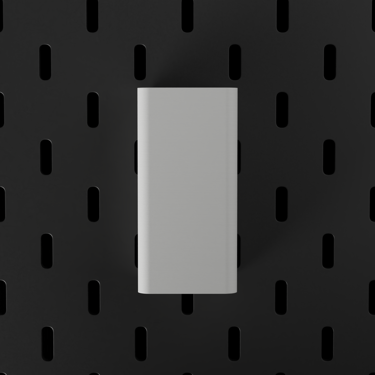 SKÅDIS Small Bin – White – front view