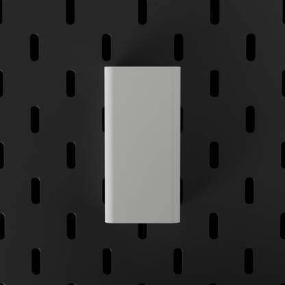 SKÅDIS Small Bin – White – front view