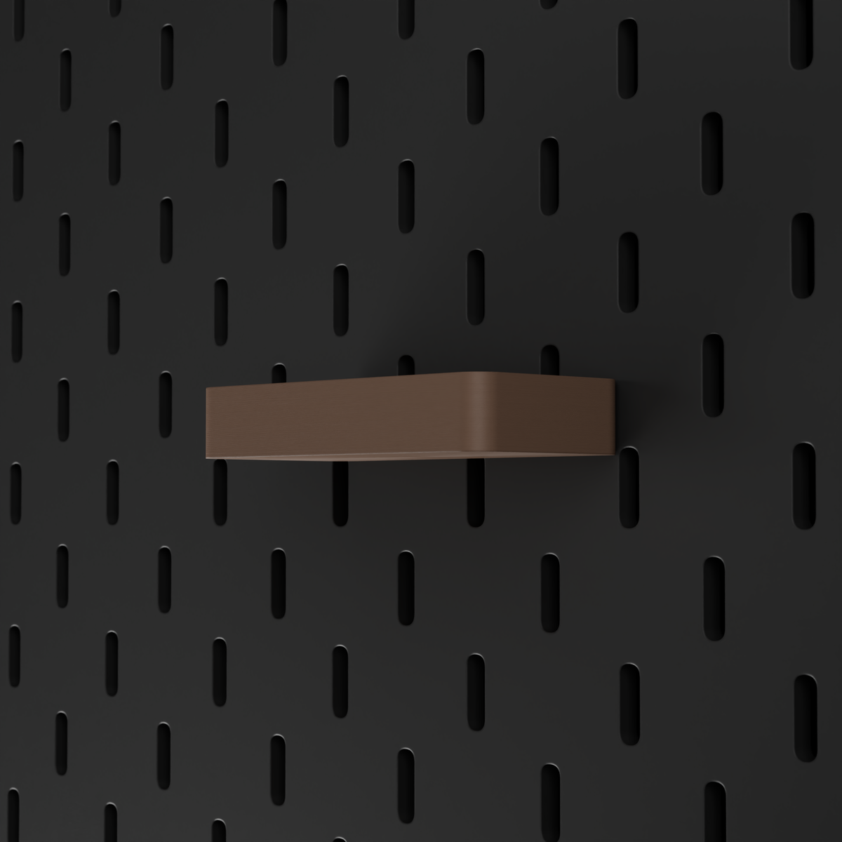 SKÅDIS Tray – Brown – angled right view