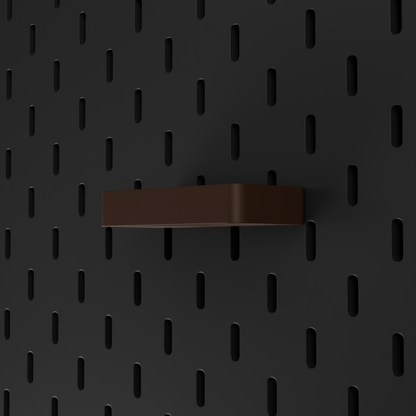 SKÅDIS Tray – Dark Brown – angled right view