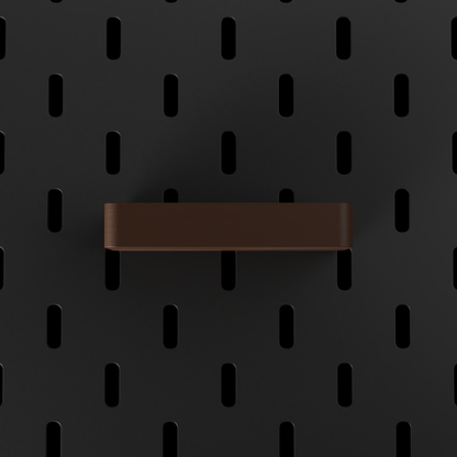 SKÅDIS Tray – Dark Brown – front view