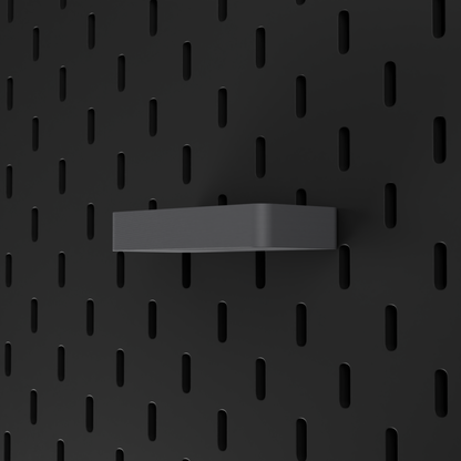 SKÅDIS Tray – Grey – angled right view