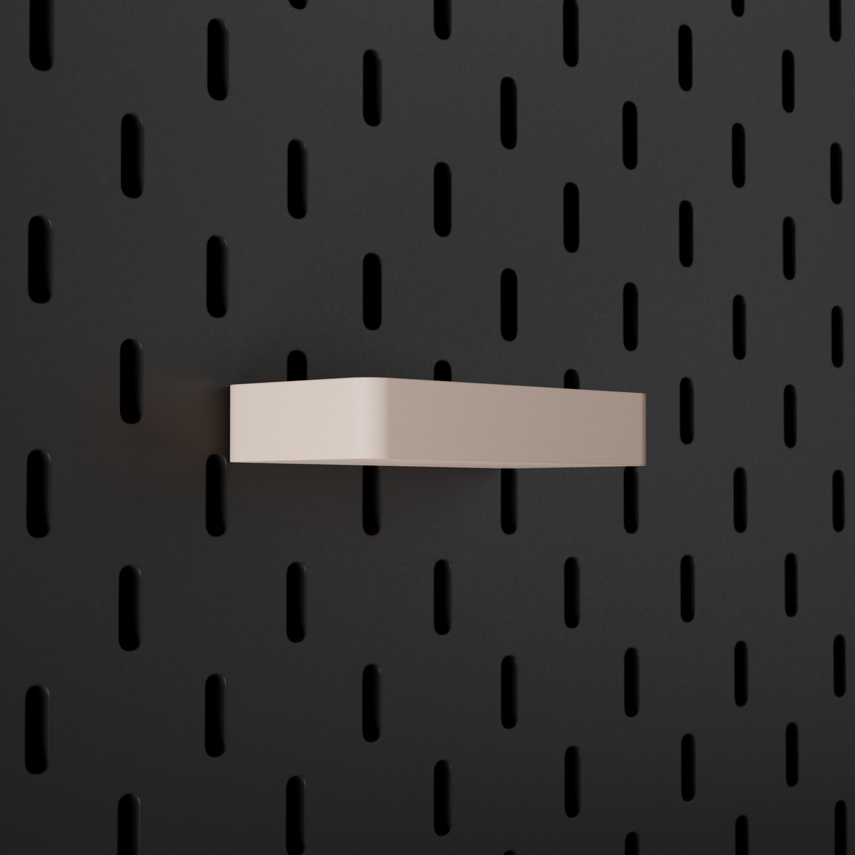SKÅDIS Tray – Latte – angled left view