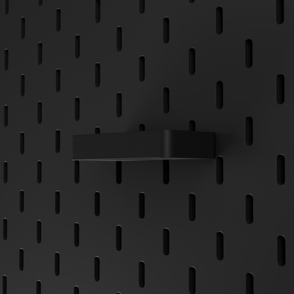 SKÅDIS Tray – Black – angled right view