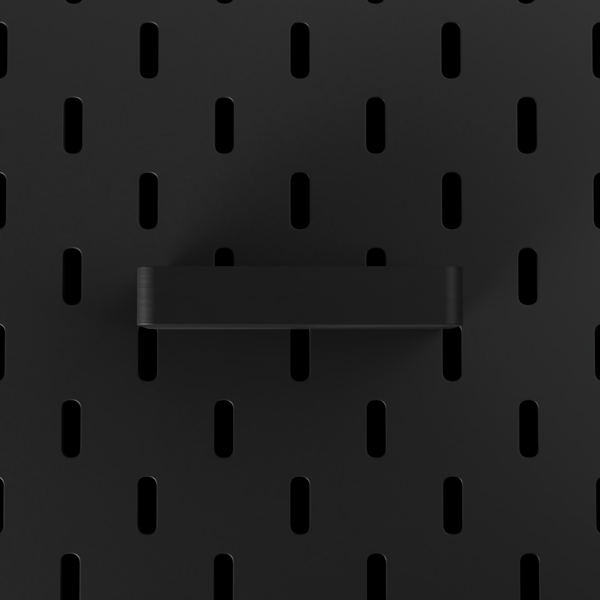 SKÅDIS Tray – Black – front view