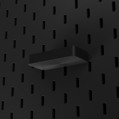 SKÅDIS Tray – Black – low-angle view