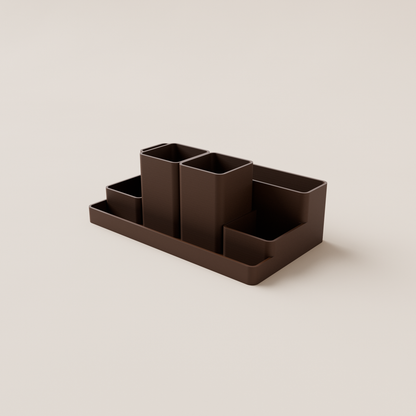 Desk Organizer – Dark Brown – hero view
