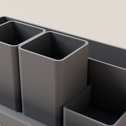 Desk Organizer – Grey – detail view