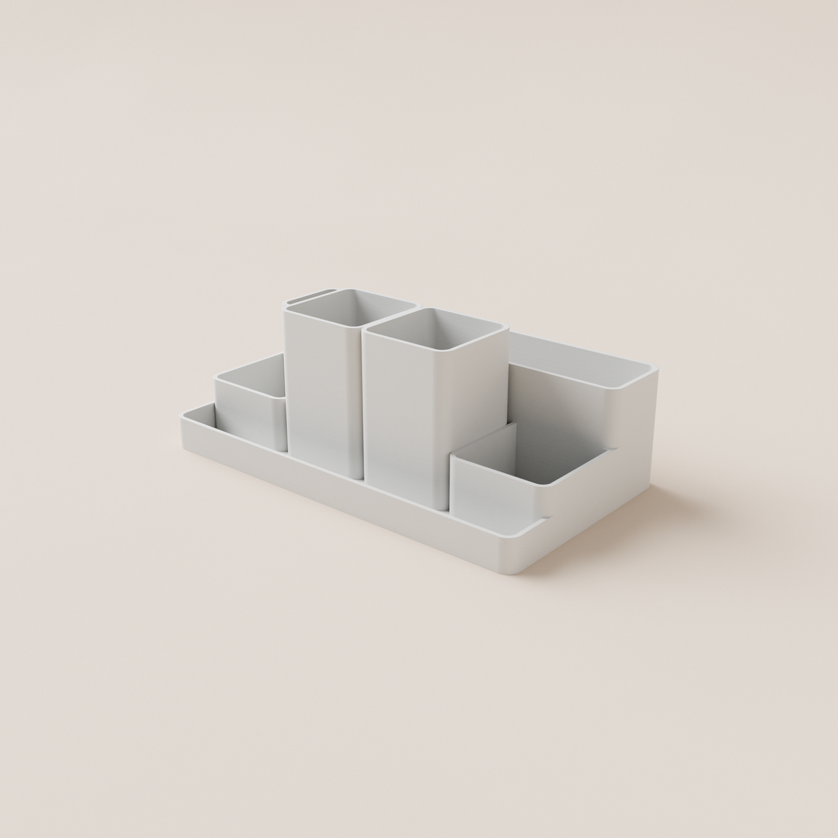 Desk Organizer – White – hero view