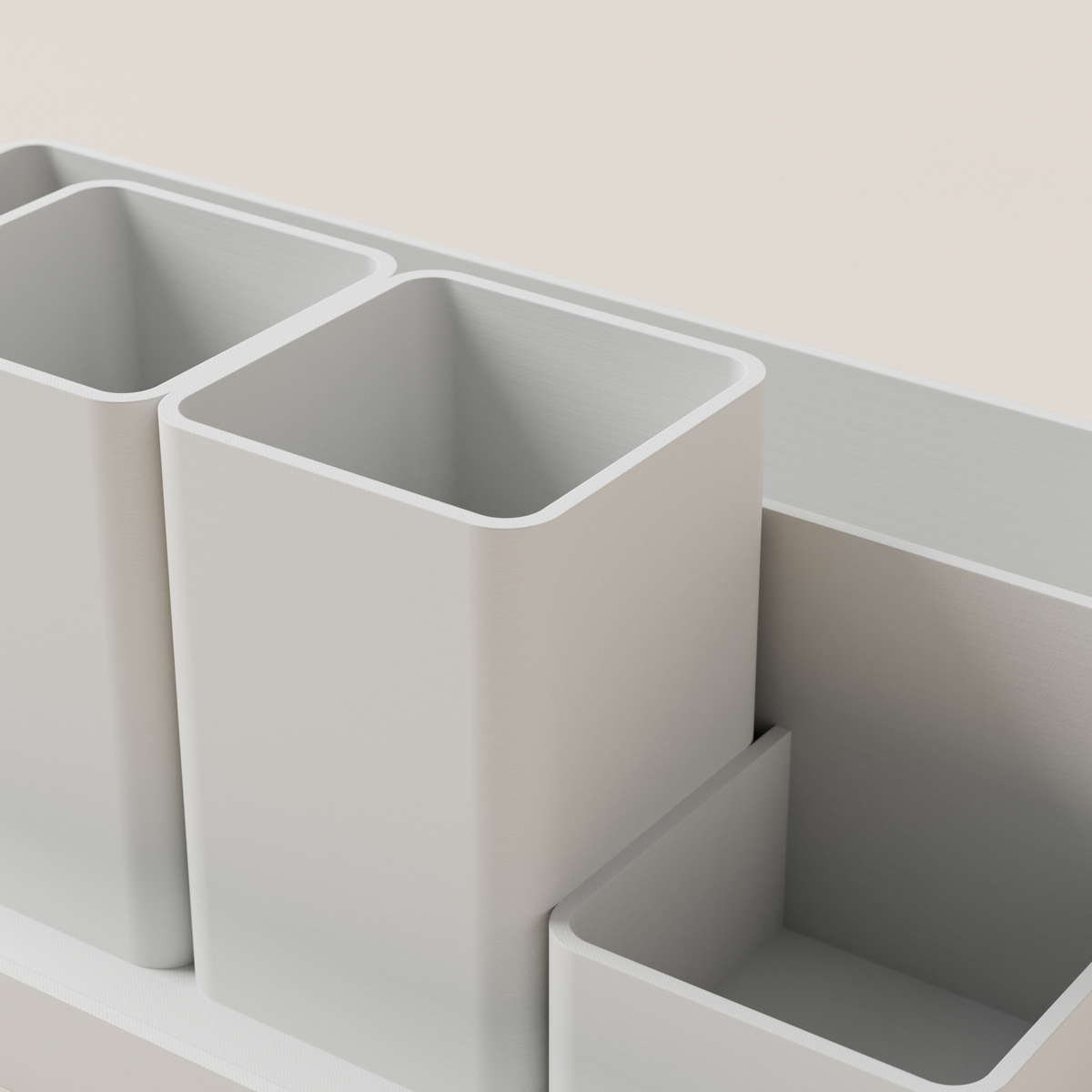 Desk Organizer – White – detail view