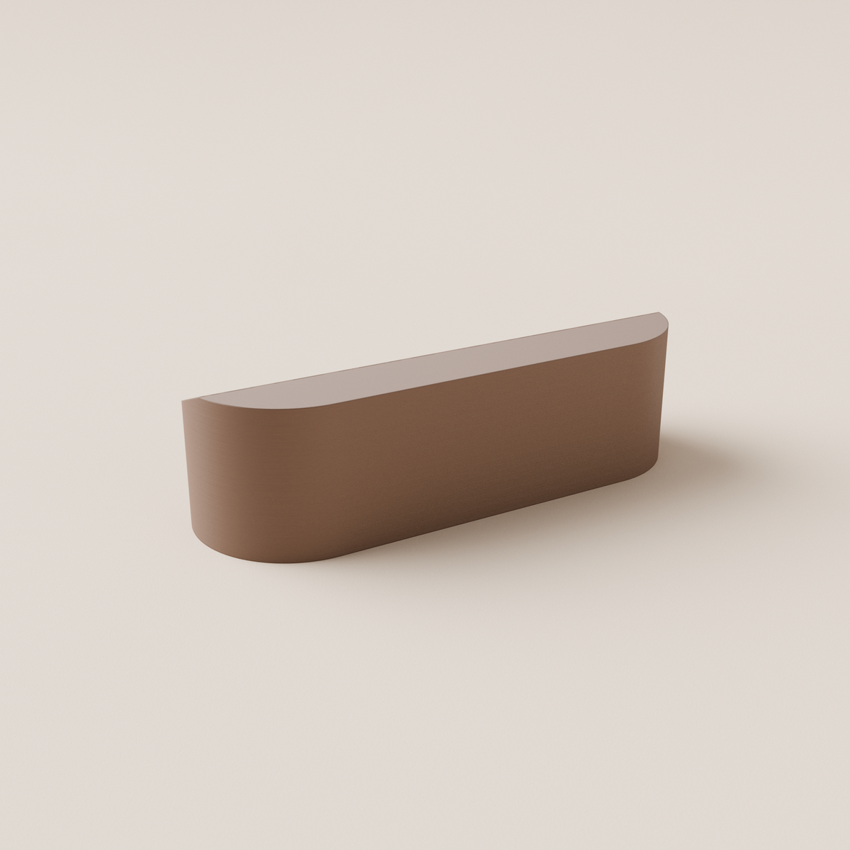 USB Flash Drive Holder – Brown – rear view