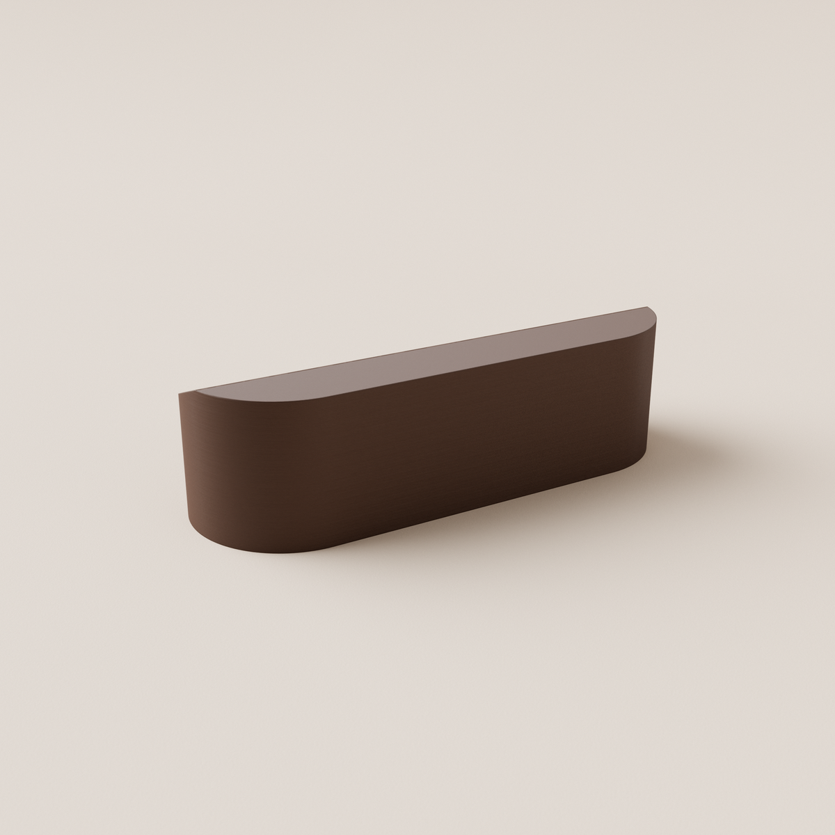USB Flash Drive Holder – Dark Brown – rear view