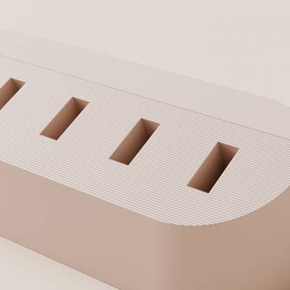 USB Flash Drive Holder – Latte – detail view
