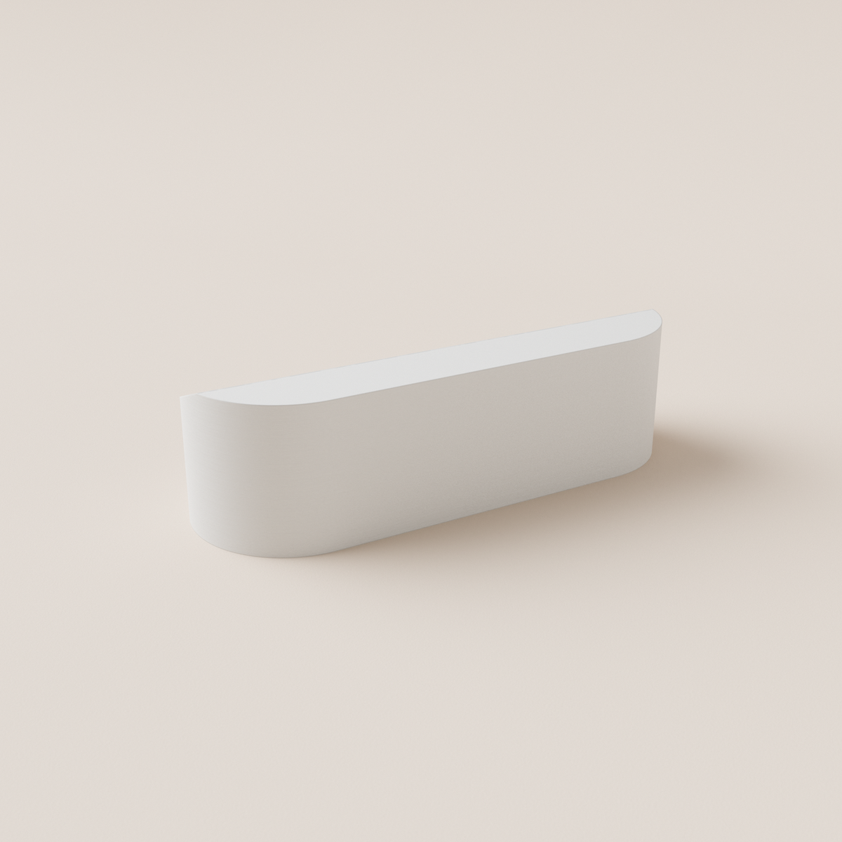 USB Flash Drive Holder – White – rear view