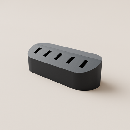 USB Flash Drive Holder – Black – hero view