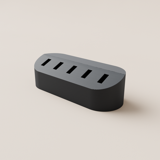 USB Flash Drive Holder – Black – hero view